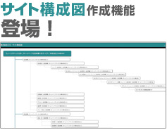 Coming SOON! サイト構成図作成機能　登場！